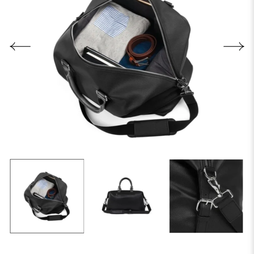 Black  Men's Bag